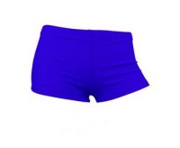 SKST003 design split women's swimming trunks style custom-made anti-exposure swimming trunks style women's swimming trunks make solid color square swimming trunks style swimming trunks factory detail view-2